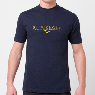 T-shirt Stockholm 3 Crown