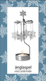 Rotary candle holder - Snow Star