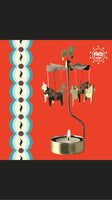 Rotary candle holder - Horse