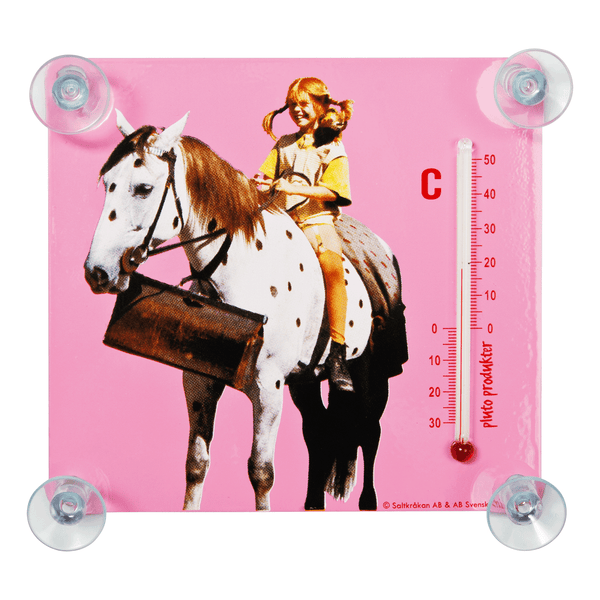 Thermometer - Pippi on Horse