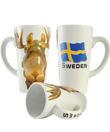 Mug -   Sweden Moose 3D