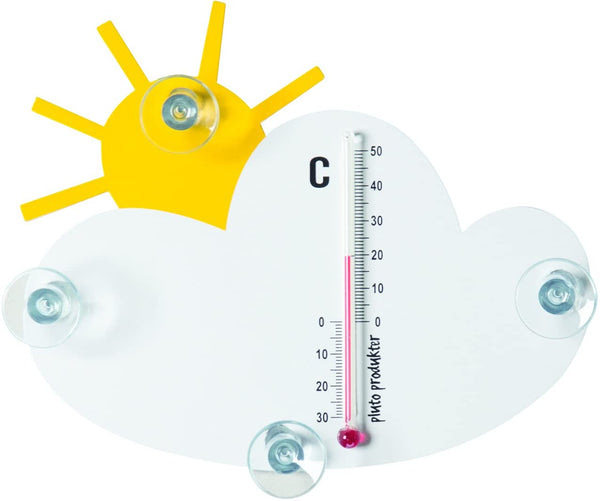 Thermometer - Sun & Cloud Indoor/Outdoor