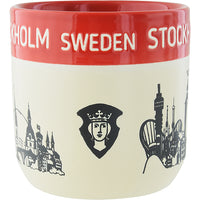 Mug -  STOCKHOLM, TWO TONES DARK RED