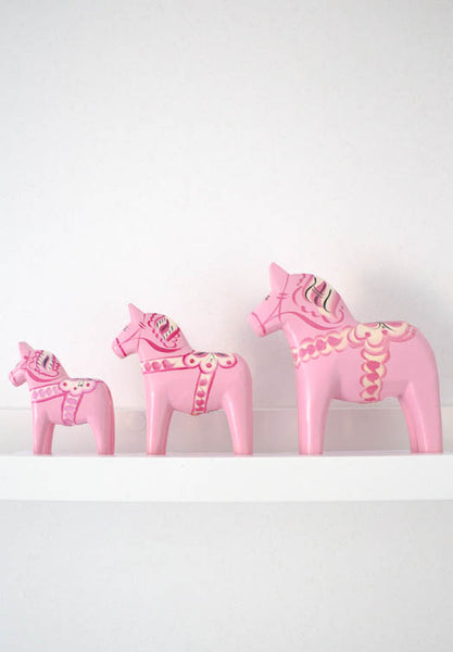 Dala Horse-Pink