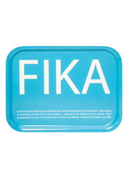 Fika - Turquoise Tray