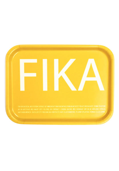 Fika - Yellow Tray