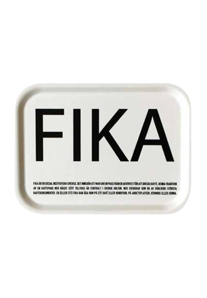 Fika - White Tray