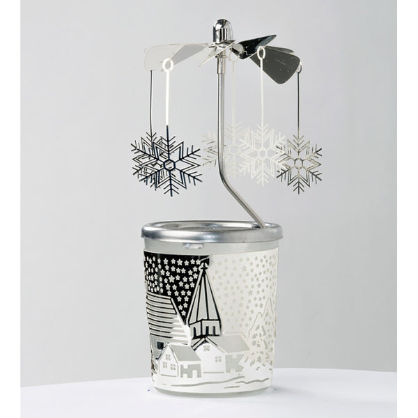 Glass Karusell-Tea light