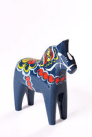 Dala Horse - Blue (5cm to 30cm)