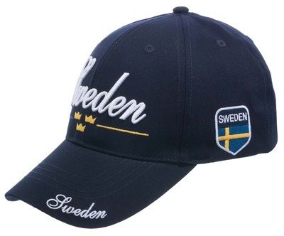 Robin Ruth - Cap Dark Blue Sweden with Three Crowns