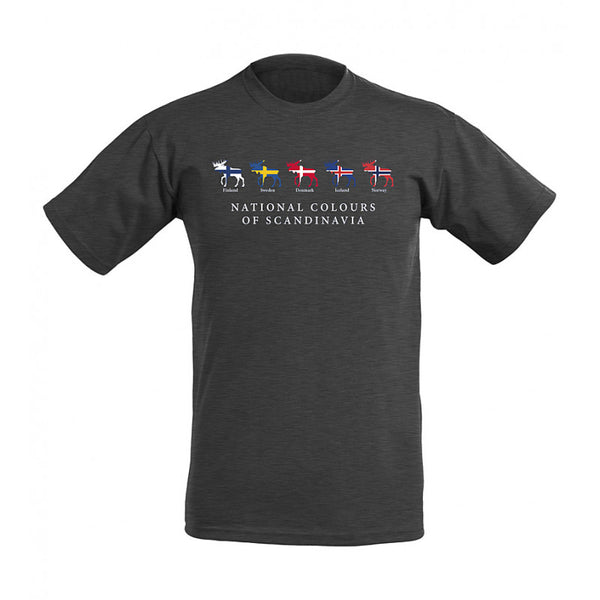T-shirt - National colors of Scandinavia