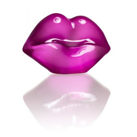 Kosta Boda - Make Up hotlips (Dark Pink)