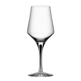 Orrefors - Metropol white wine glass 40 cl Black (2-pack)