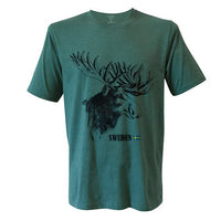 T-shirt Frost Sweden Moose green