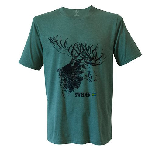 T-shirt Frost Sweden Moose green