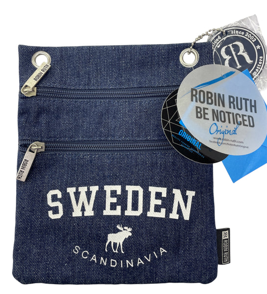Robin Ruth - Passport Bag Jeans blue
