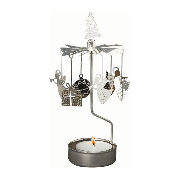 Rotary candle holder - Christmas