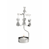 Rotary candle holder - Dodgy Cat