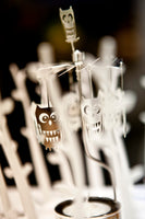 Rotary candle holder - Owl