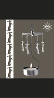Rotary candle holder - Hund