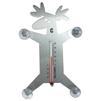 Thermometer - Moose Silver