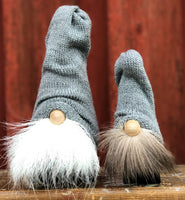 Christmas - REINDEER SANTA 12CM GREY STANDING