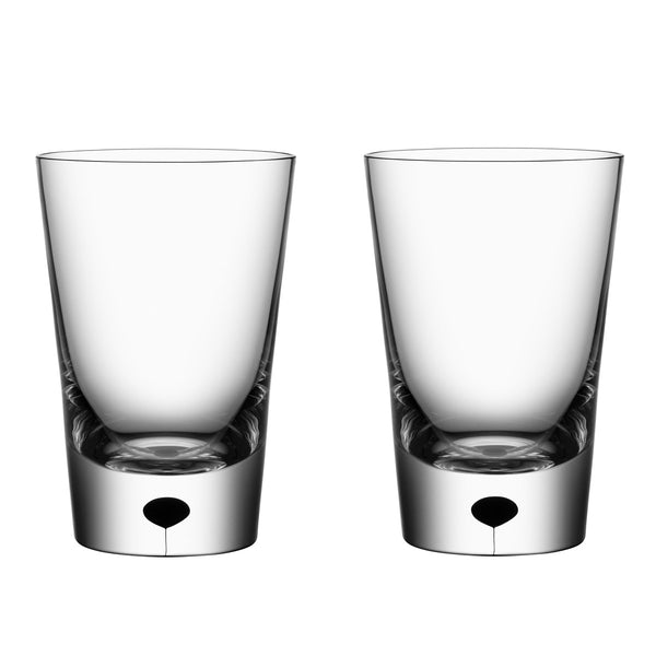 Orrefors - Metropol tumbler 23cl Black (2-pack)