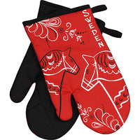 KITCHEN SET - 2-PIECE Dala horse Kurbits