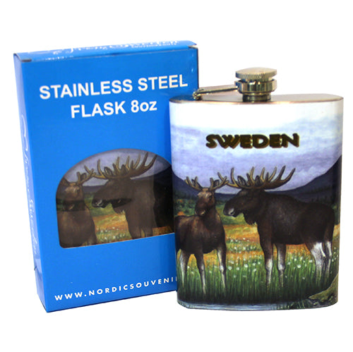 Pocket Beer bottle ÄLG SWEDEN