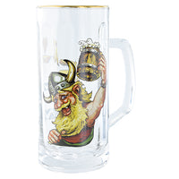 Mug - Beer Viking Glass 0.5L