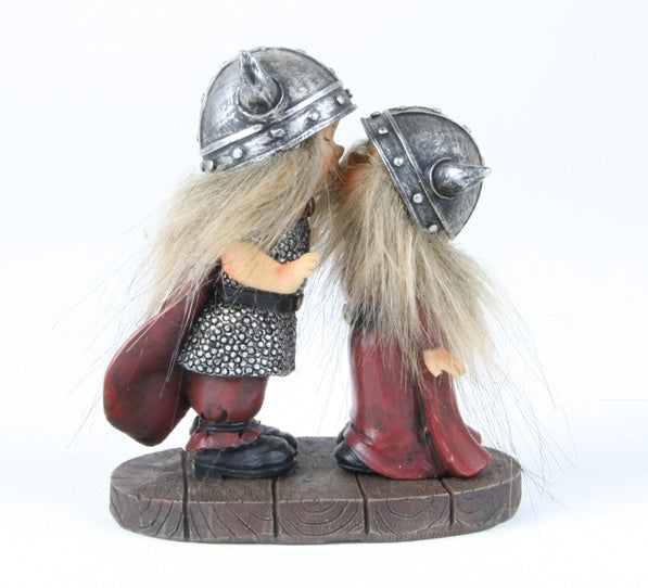 Viking kids Kissing