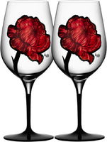 Kosta Boda - Tattoo wine 2-p