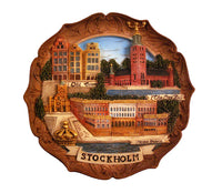 PLATE 3D STOCKHOLM , 12CM