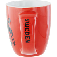 Mug - Espresso MOOSE TRIO SWEDEN, RED