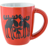 Mug - Espresso MOOSE TRIO SWEDEN, RED