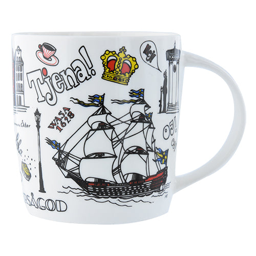 Mug - Stockholm Drawing , 37CL
