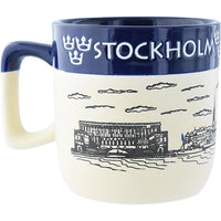 Mug -  STOCKHOLM, TWO TONES Blue