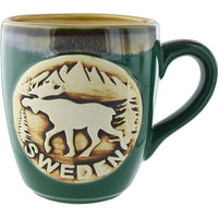 Mug -  MOOSE, SWEDEN, GREEN