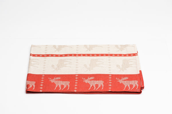 Towel - Moose Red