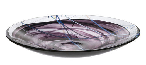 Kosta Boda - Contrast Dish Black