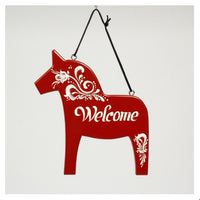 Welcome sign Horse Kurbitz