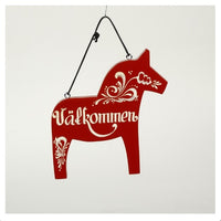Welcome sign Horse Kurbitz