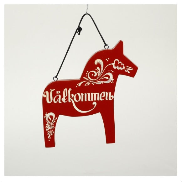 Welcome sign Horse Kurbitz