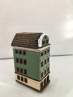 Hand Made Gamla Stan Tea-Light (Small-Green)
