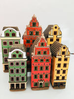 Hand Made Gamla Stan Tea Light (Large-Yellow)