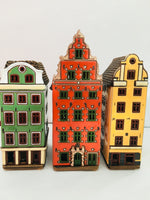 Hand Made Gamla Stan Tea Light (Large-Yellow)