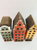 Hand Made Gamla Stan Tea Light (Large-Yellow)