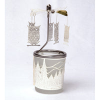 Glass Karusell-Tea light