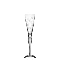 Orrefors Clown Champagne, Frost Circles