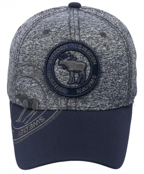 Robin Ruth - Cap Grey with Sweden logo